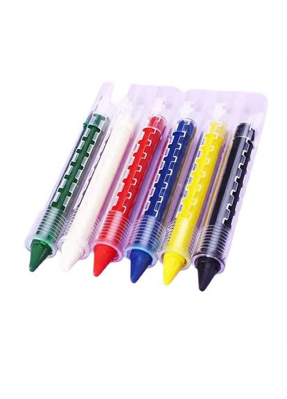 Набір неонових перламутрових фарб для бодіарту 6 кольорів. Worison (322650390)