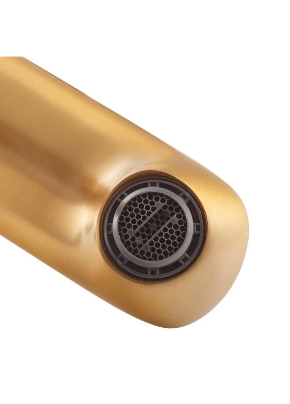 Смеситель для умывальника MILANO BRUSHED GOLD (Цвет матовое золото) (HB9619) Haiba 001 (402808098)