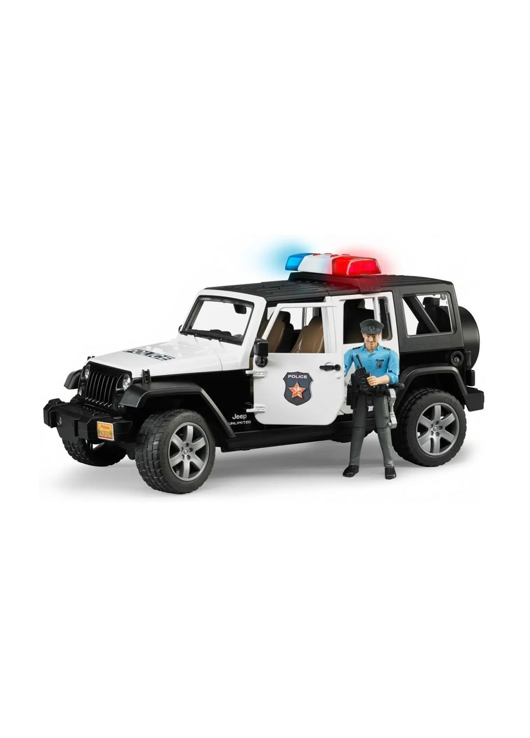 Набор игрушечный – автомобиль патрульный с фигуркой полицейского цвет разноцветный ЦБ-00250179 Bruder (293940679)