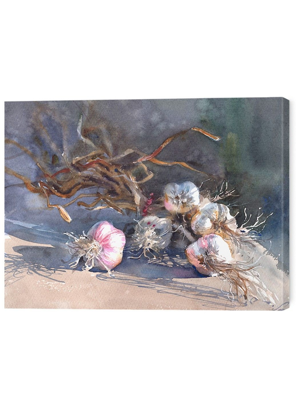 Картина на полотні натюрморт Часник No Brand (324106826)