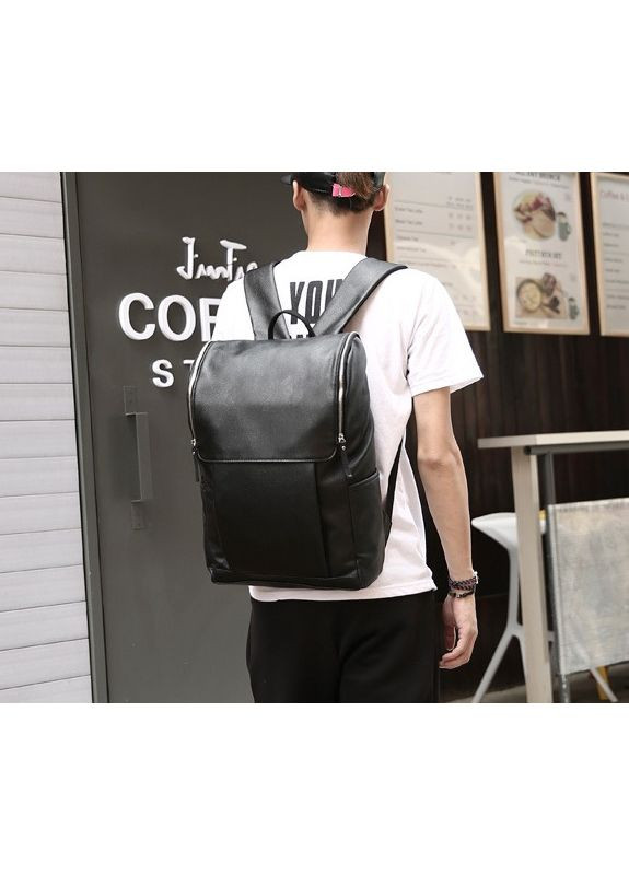 Мужской городской портфель Черный (356ДКч) No Brand рюкзак (353496838)