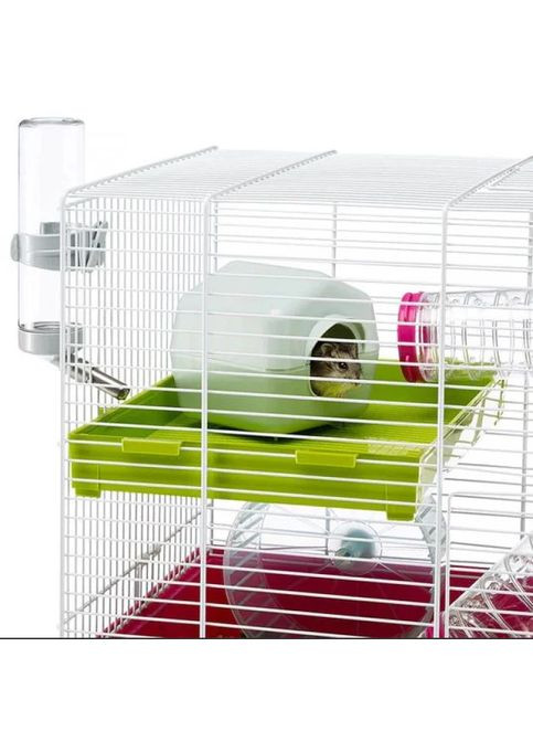 Клітка для хом'яків Laura малинова 46х29.5х37.5 см 57912411 Ferplast (266274419)