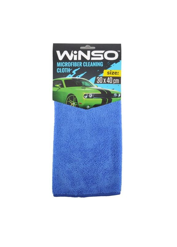 Салфетка из микрофибры синяя 30х40см 150200 Winso (369661828)