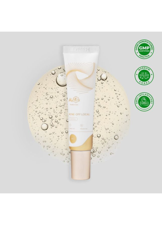 Протизапальна локальна есенція для проблемної шкіри Acne-Off local essence, 15 мл MyIDi (373648916)