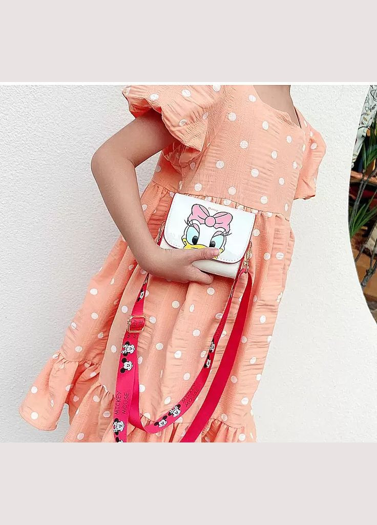 Дитяча сумочка для дівчаток герої Дісней Disney Daisy Біла PRC (264913980)