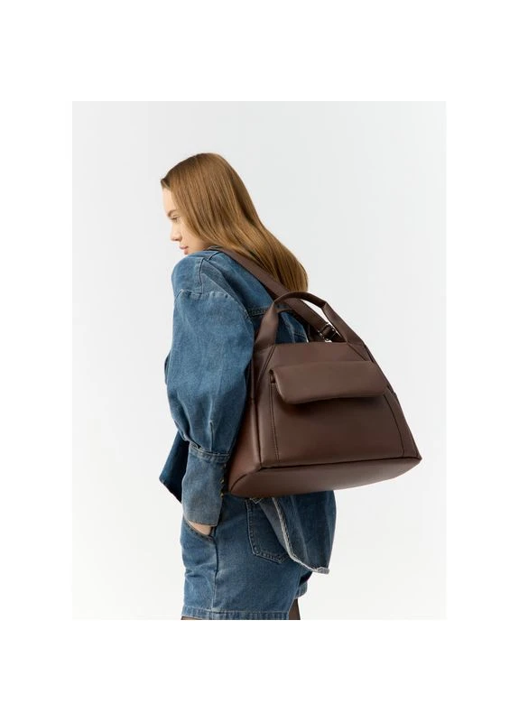 Жіноча сумка Vogue шоколадна Sambag 90158020 (400734396)