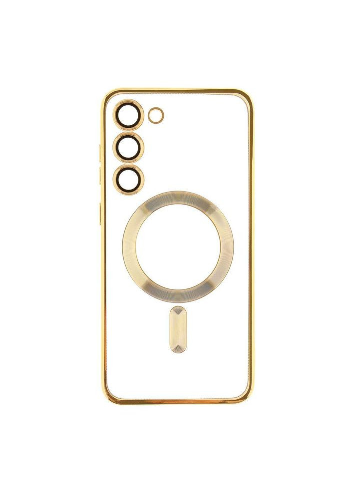 Чехол TPU Metallic with Magsafe для Samsung Galaxy S23 Plus (S916) Gold Wave (315871666)