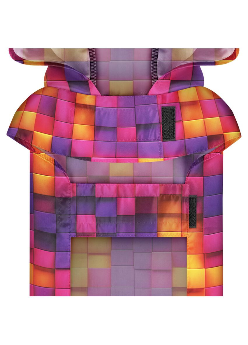 Дождевик-накидка с капюшоном для собак Clothes, XL, А 55-61 см, B 68-80 см, С 42-52 см WAUDOG (322642667)