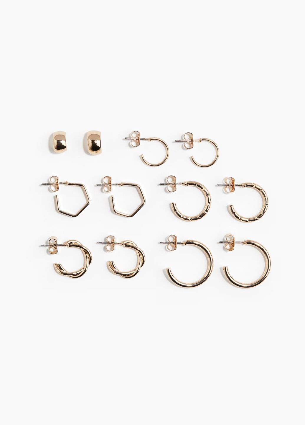 Серьги 6 пар H&M (331155710)