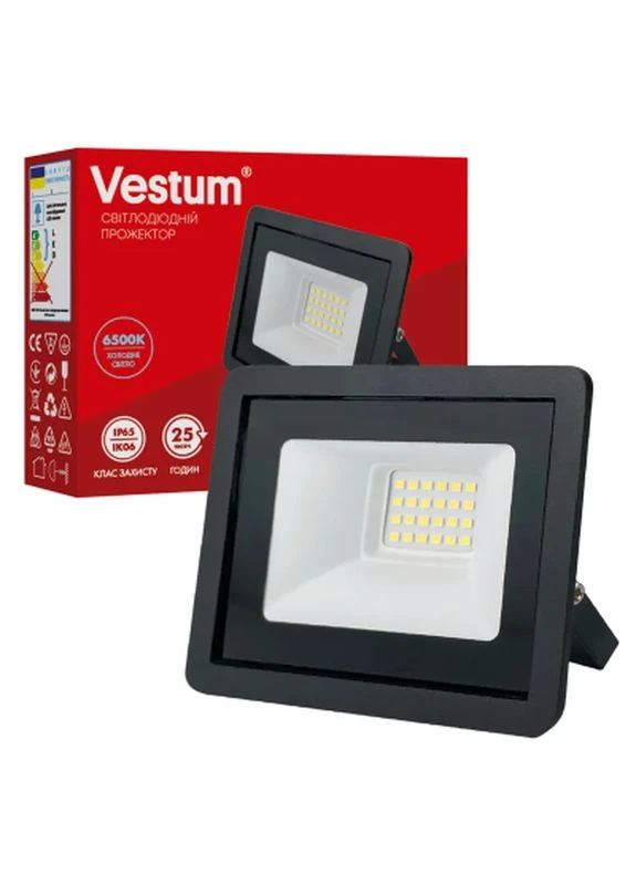 Прожектор LED 20W 6500K 180-260V IP65 (1-VS-3020) Vestum (396912239)