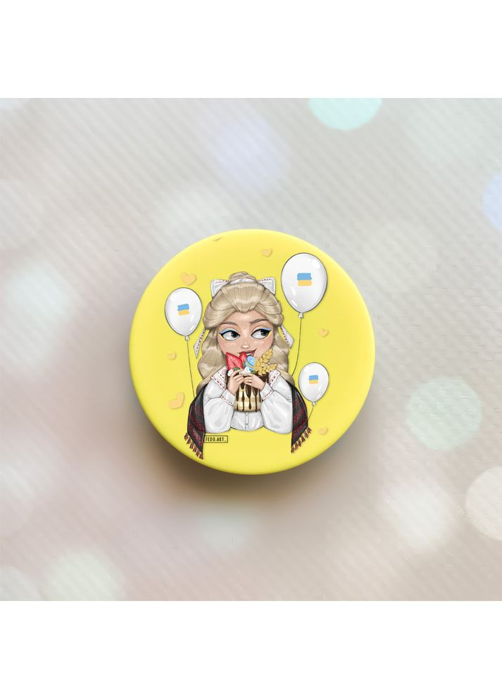 Держатель для смартфона / планшета попсокет Popsocket:: Украинка со сладостями (принт 175) Creative (360673097)