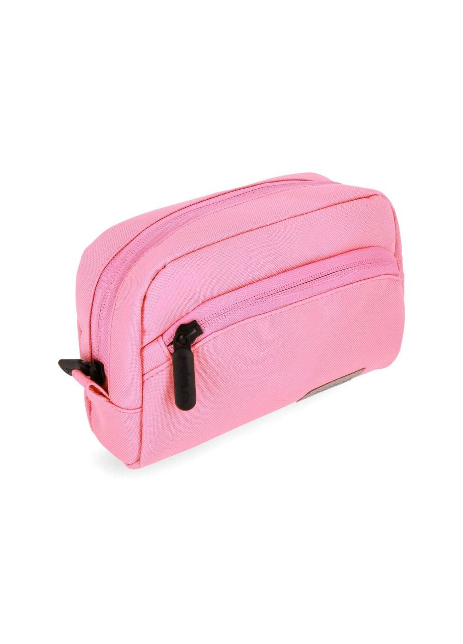 Косметичка унісекс 2л текстильна з одним великим відділенням на блискавці рожева Urban (00717662) Bagland (322503291)