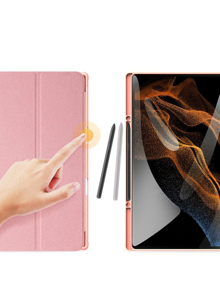 Чохол книжка Domo Series для Samsung Galaxy Tab S9 Plus 12.4" X810/X816B Pink Dux Ducis (324234578)