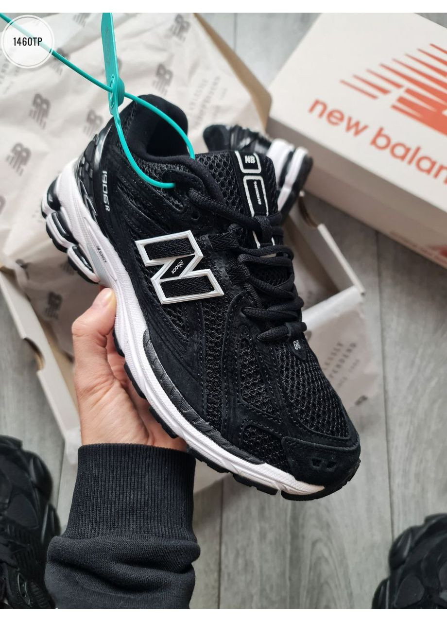 Черные демисезонные кроссовки мужские new balance 1906r black / white нью беланс 1906r No Brand