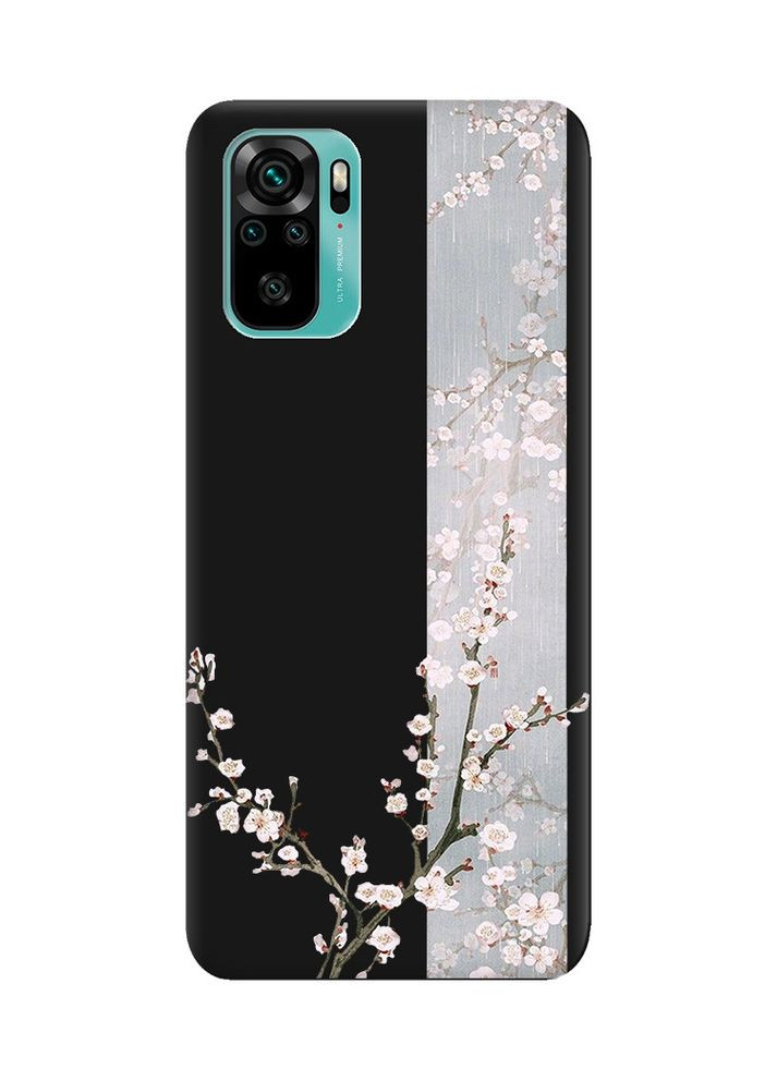 Матовый чехол на Xiaomi Redmi Note 10 / Note 10s:: Цветущая сакура (принт 285) Creative (360700671)