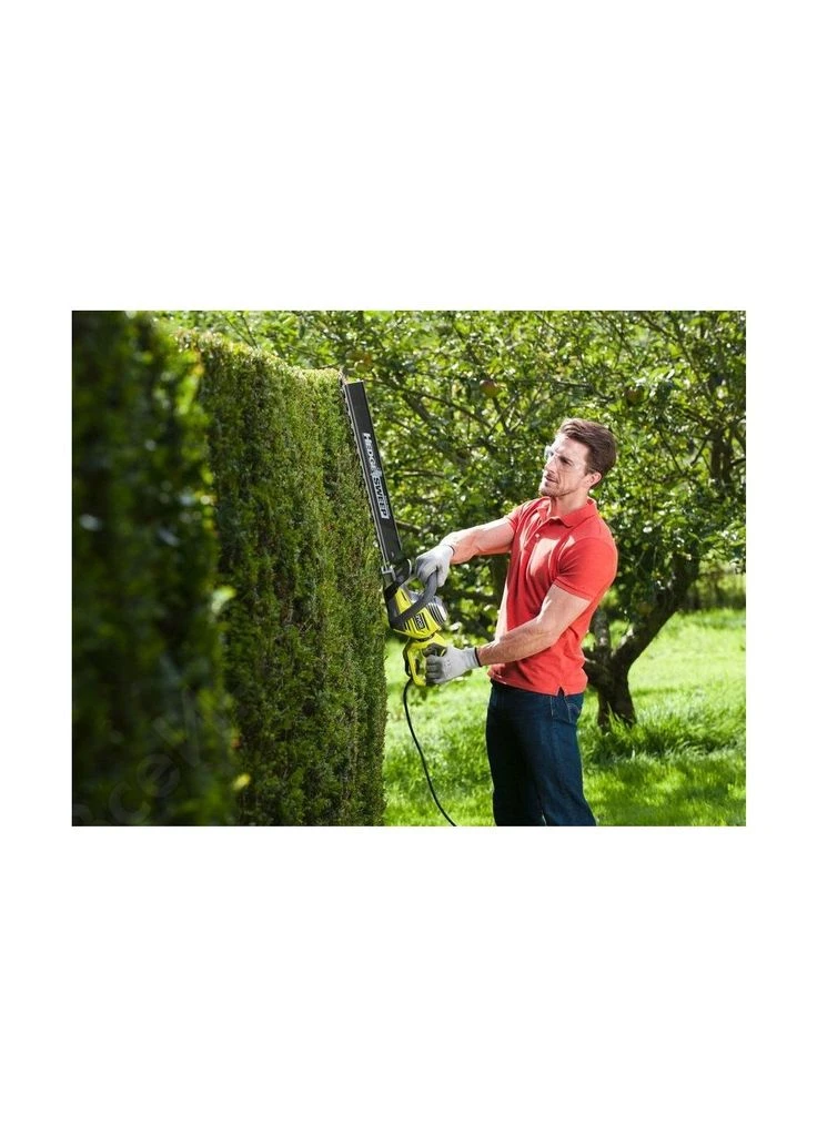 Кусторез RHT6760RL 650Вт, 60см, шаг реза 30мм, 5.2кг (ek77569) Ryobi RHT6760RL 650Вт, 60см, крок різу 30мм, 5.2кг (393491216)