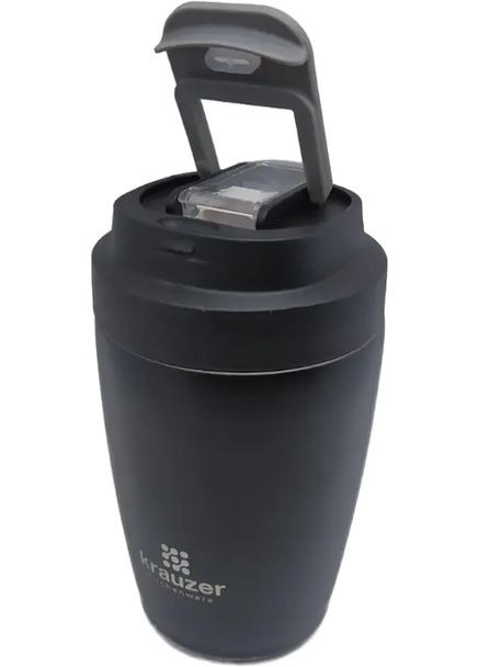 Термокружка 350 мл нержавеющая черная сталь арт. 89-350 Black Krauzer (361077002)