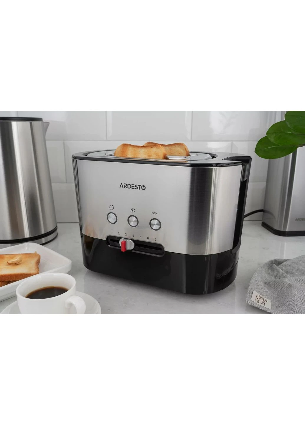 T-K210 елетричний тостер 1000Вт Ardesto (396843815)