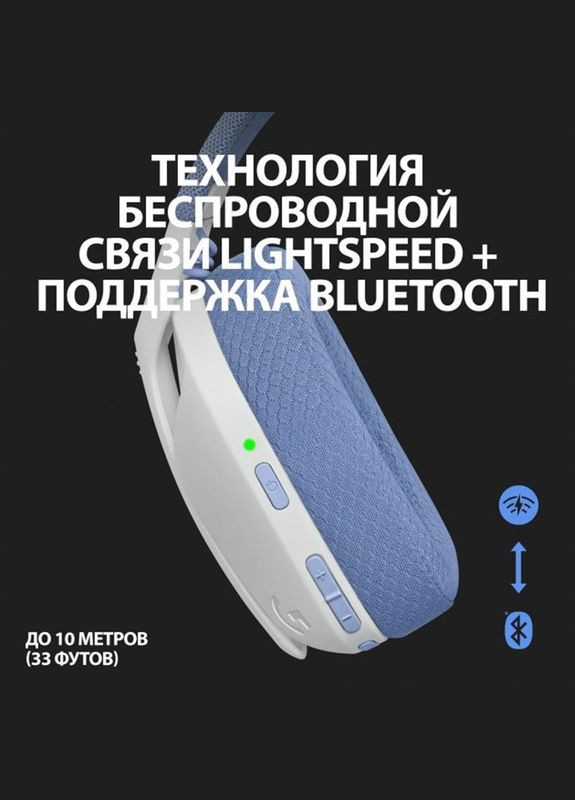 Bluetooth-гарнитура G435 Wireless White (981-001074) Logitech (322245280)