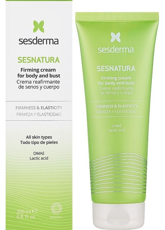 Підтягувальний крем для тіла та бюста Laboratories Sesnatura Firming Cream for Body and Bust 250ml (1119608-40152029) SeSDerma (368622958)