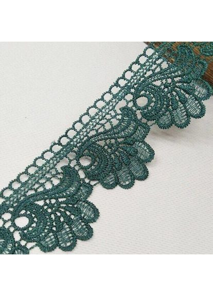 (1 м) Мереживо макраме 6CM (13 м) колір - зелений (M729-42-074) Plus-plus (354795217)