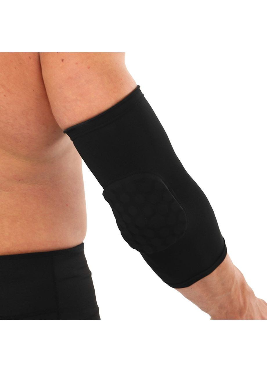 Нарукавник компрессионный (1шт) (рукав для спорта) SP-3068 (3068_Черный_S) SP-Sport (361436089)