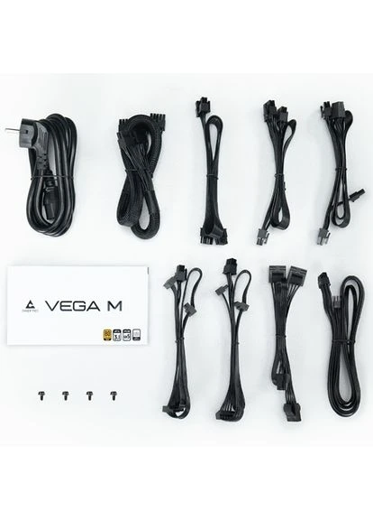 БЖ 750W VEGA M PPG-750-C ATX 3.1 135mm, 80+ Gold, Fully modular, Retail Chieftec (330030525)