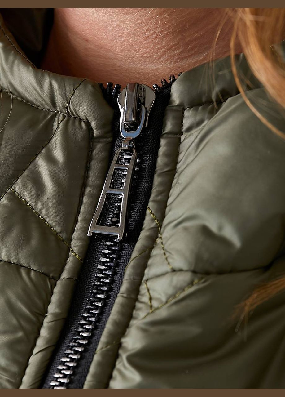 Жіноча жилетка з капюшоном колір мокко New Trend (304988208)