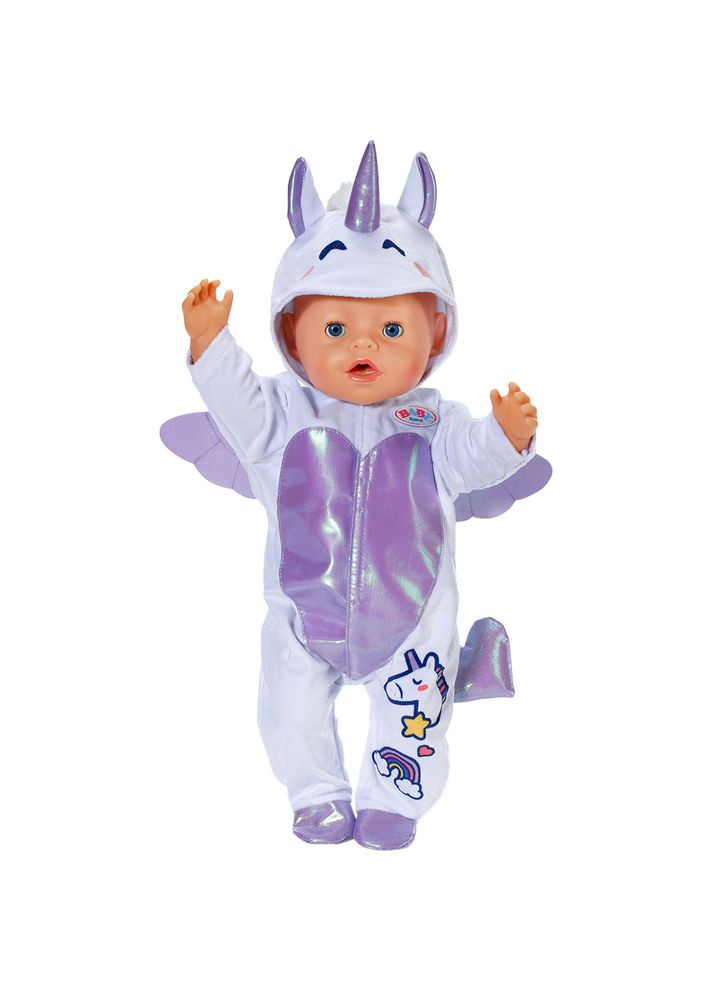 Одежда для куклы КОМБИНЕЗОН ЕДИНОРОГО 43 cм (838266) BABY born (323095549)