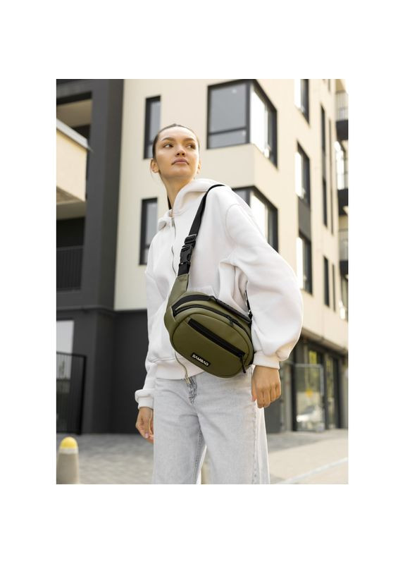 Сумка через плече жіноча бананка Flex Sambag (331532772)