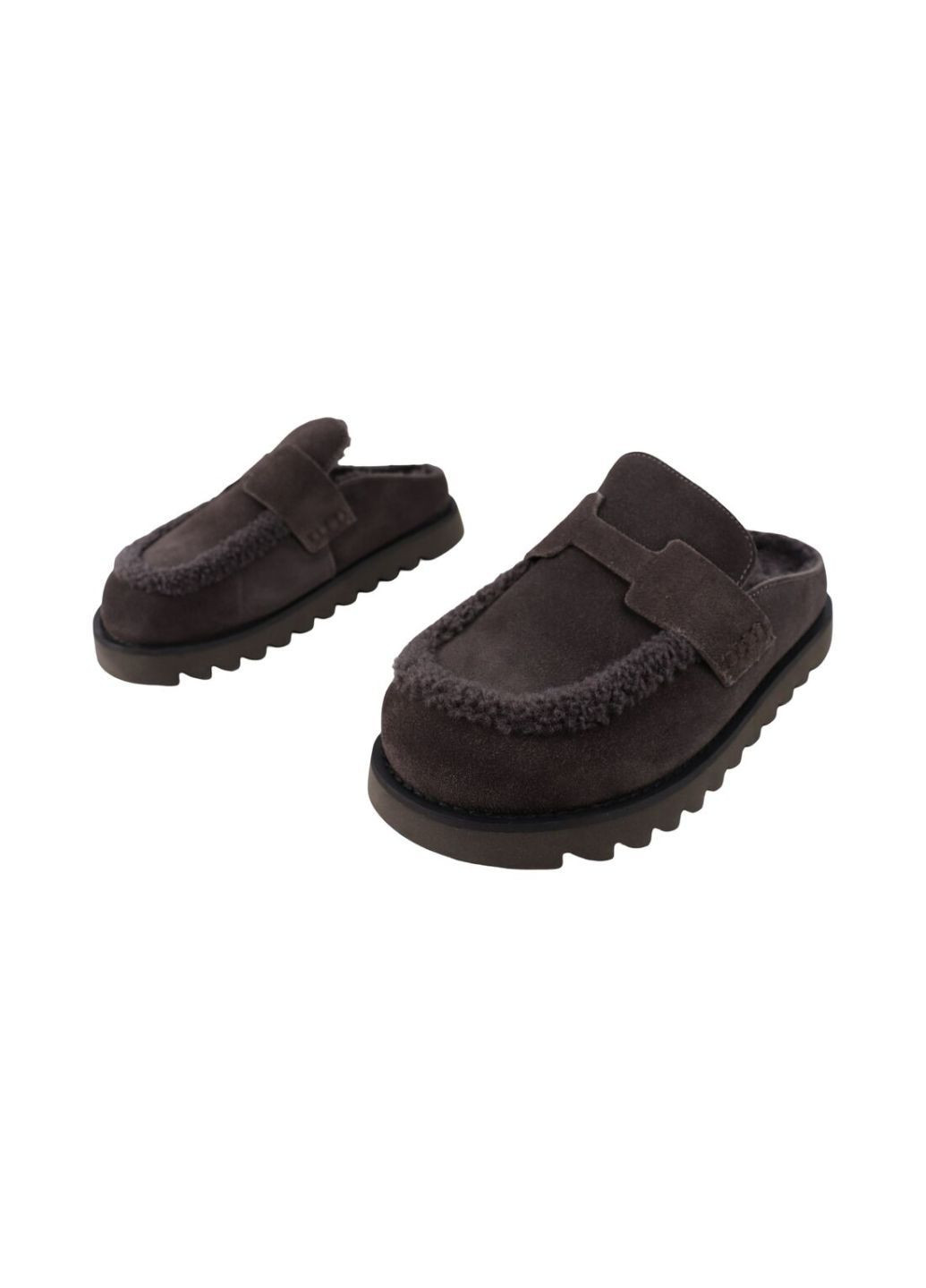 Sorte Lady Сабо жіночі сірі натуральна замша сірий з, китай — (361158155)