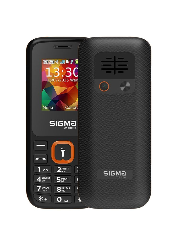 Мобільний телефон X-style 171 MINI Track Black-Orange (m481802) Sigma X-style 171 MINI Black-Orange (369021165)