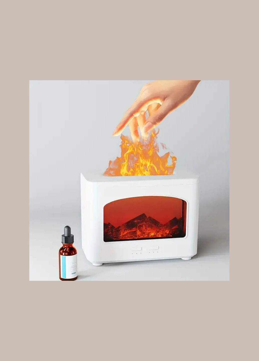 Увлажнитель воздуха для дома с эффектом пламени 12-24v Камин Mintex (361081467)