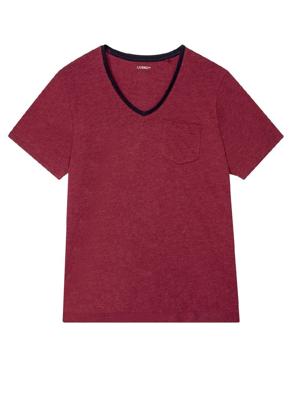 Червона футболка з коротким рукавом Livergy