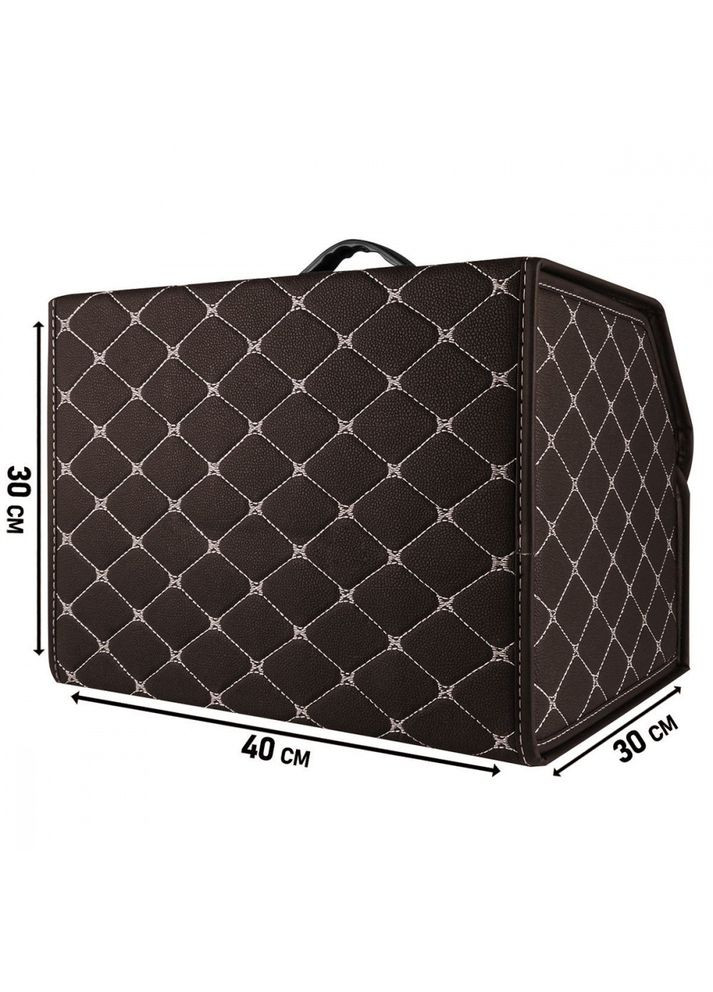 Органайзер в багажник автомобиля 40см*30см*30см Black Beige No Brand (304254278)