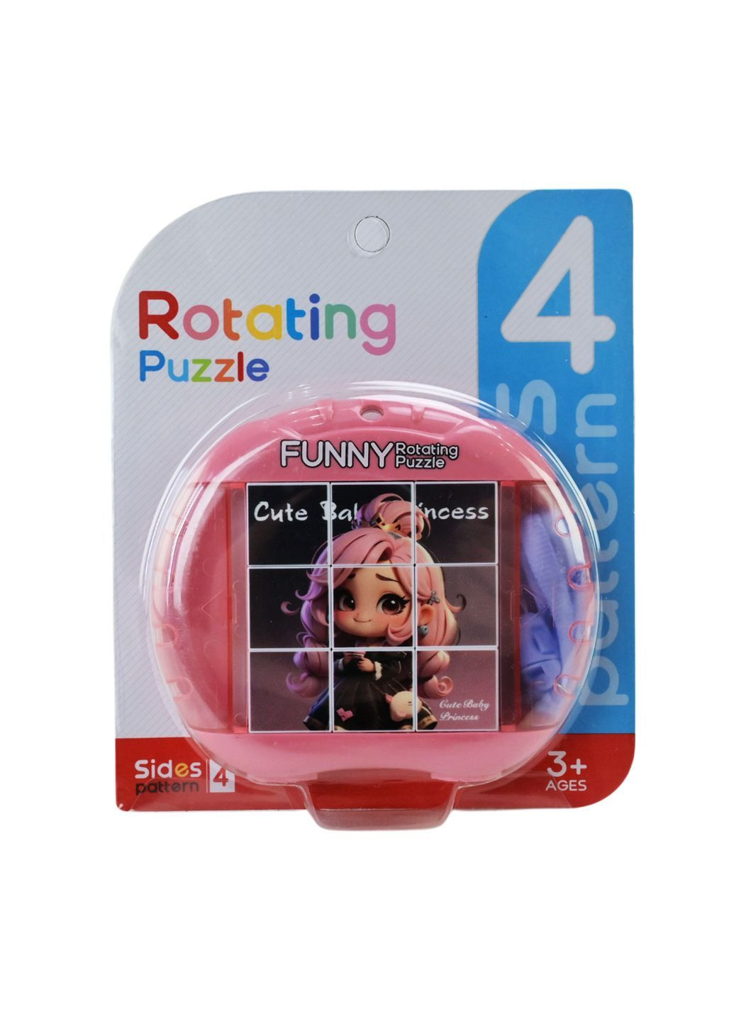 Головоломка обертовий пазл-кубик для складання зображення Solen Toys - головоломка No Brand 5588-24 (371924497)