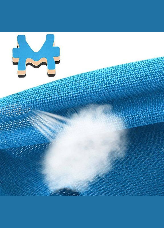 Кинезиологическая Лента для голеностопа M188 для Поддержки и Фиксации мышц в случае травм Синяя 1шт (5024472) ToeLab (315137329)