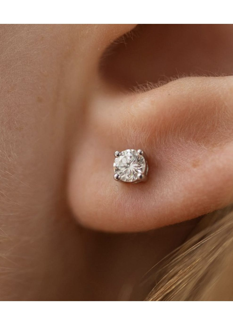 ✨ Серебряные серьги-пусеты "Хрустальная нежность" покрыты родием Family Jewelry House (351897827)