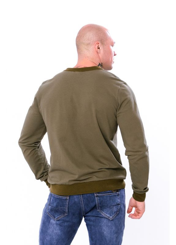 Зелений демісезонний джемпер чоловічий (p-11546) Носи своє