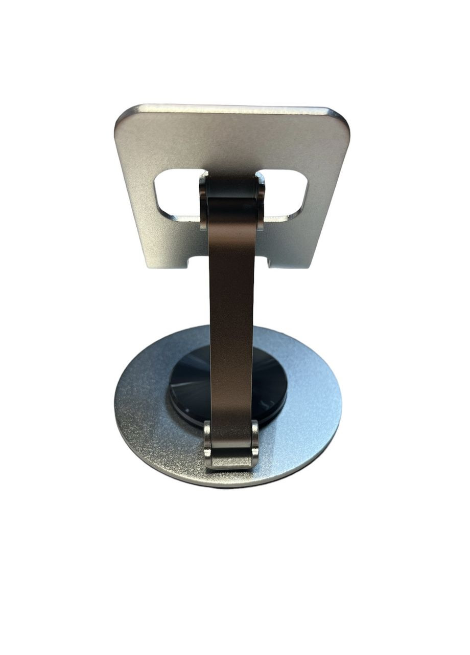 Підставка для телефонів та планшетів D34 поворотна 360 ° Silver VHG (338627755)