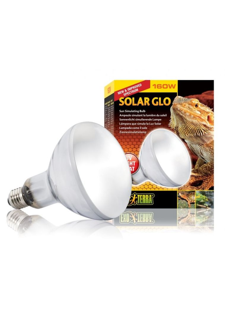 Лампа ультрафіолетова для рептилій Hagen Solar Glo 160 W Exo Terra (292258201)