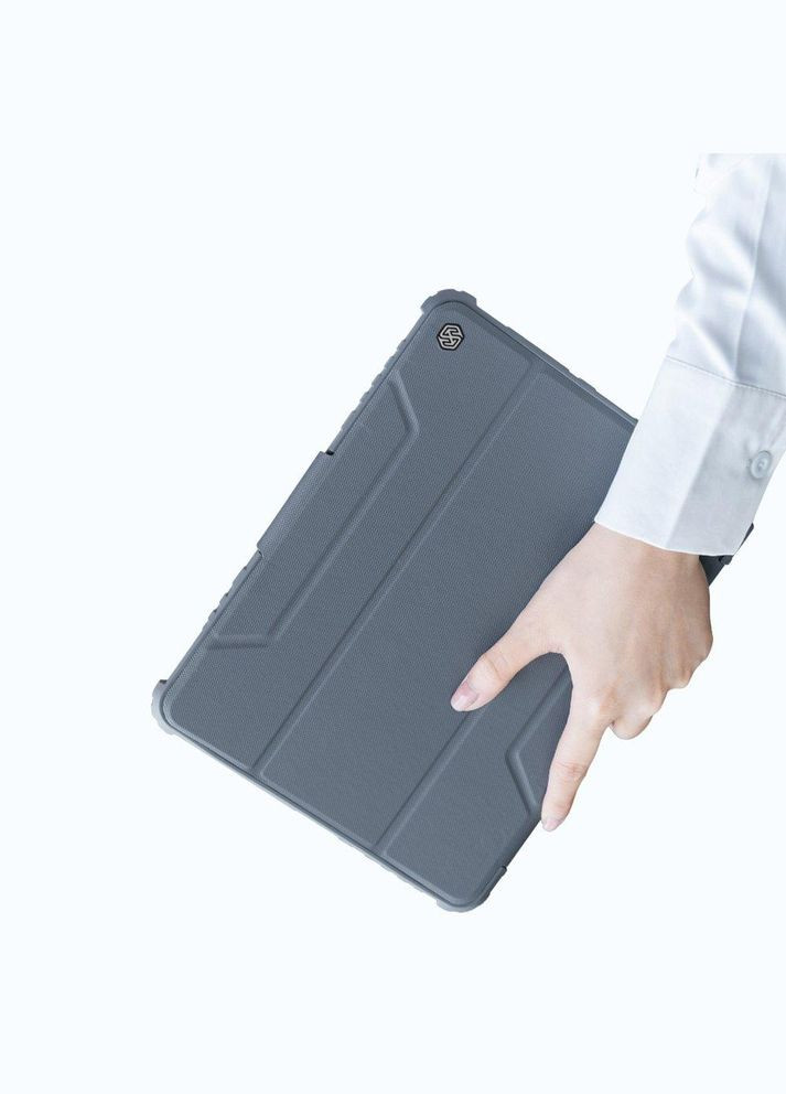 Чохол книжка Bumper Leather Case для Apple iPad Pro 11" 2021 / 2022 Black Nillkin (324234747)