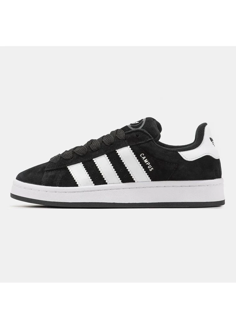 КРОССОВКИ ЖЕНСКИЕ ADIDAS CAMPUS 00S BLACK WHITE V2 АДИДАС КАМПУС БЕЛЫЕ No Brand белые демисезоны (391018465)