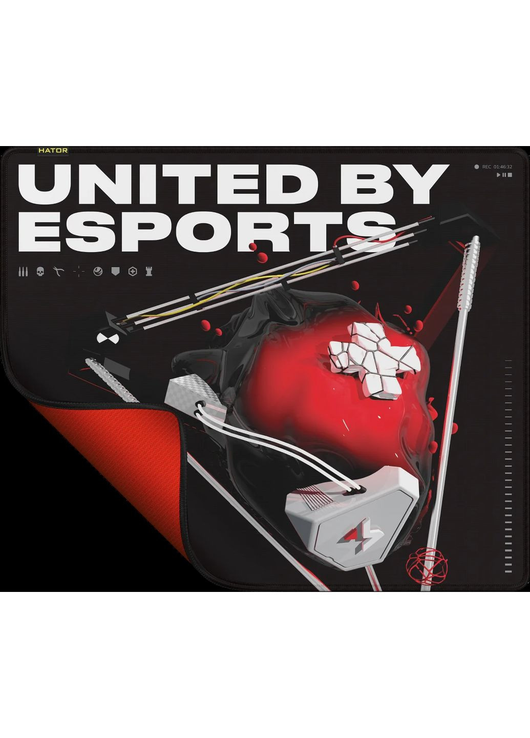 Килимок для мишi Tonn eSport Maincast Edition (HTP-033) Hator (360408659)