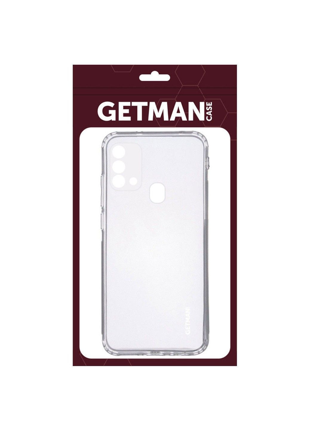 TPU чохол Clear 1,0 mm для Samsung Galaxy M21s Getman (294722016)