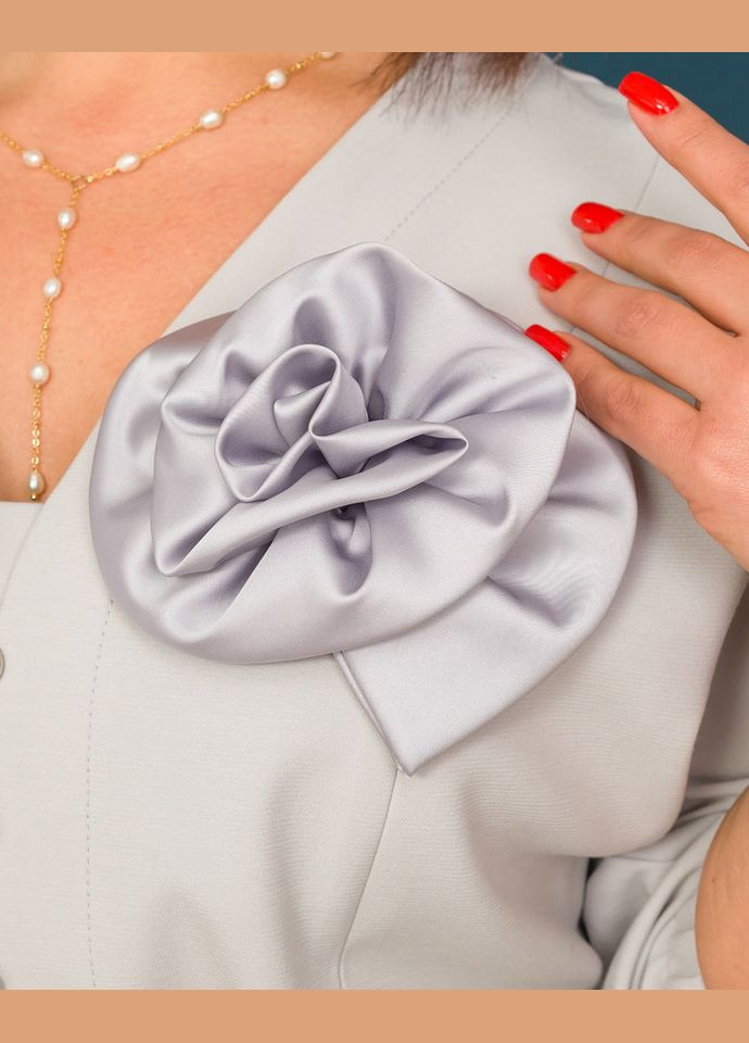 Серое платье 14529-1 Alenka Plus