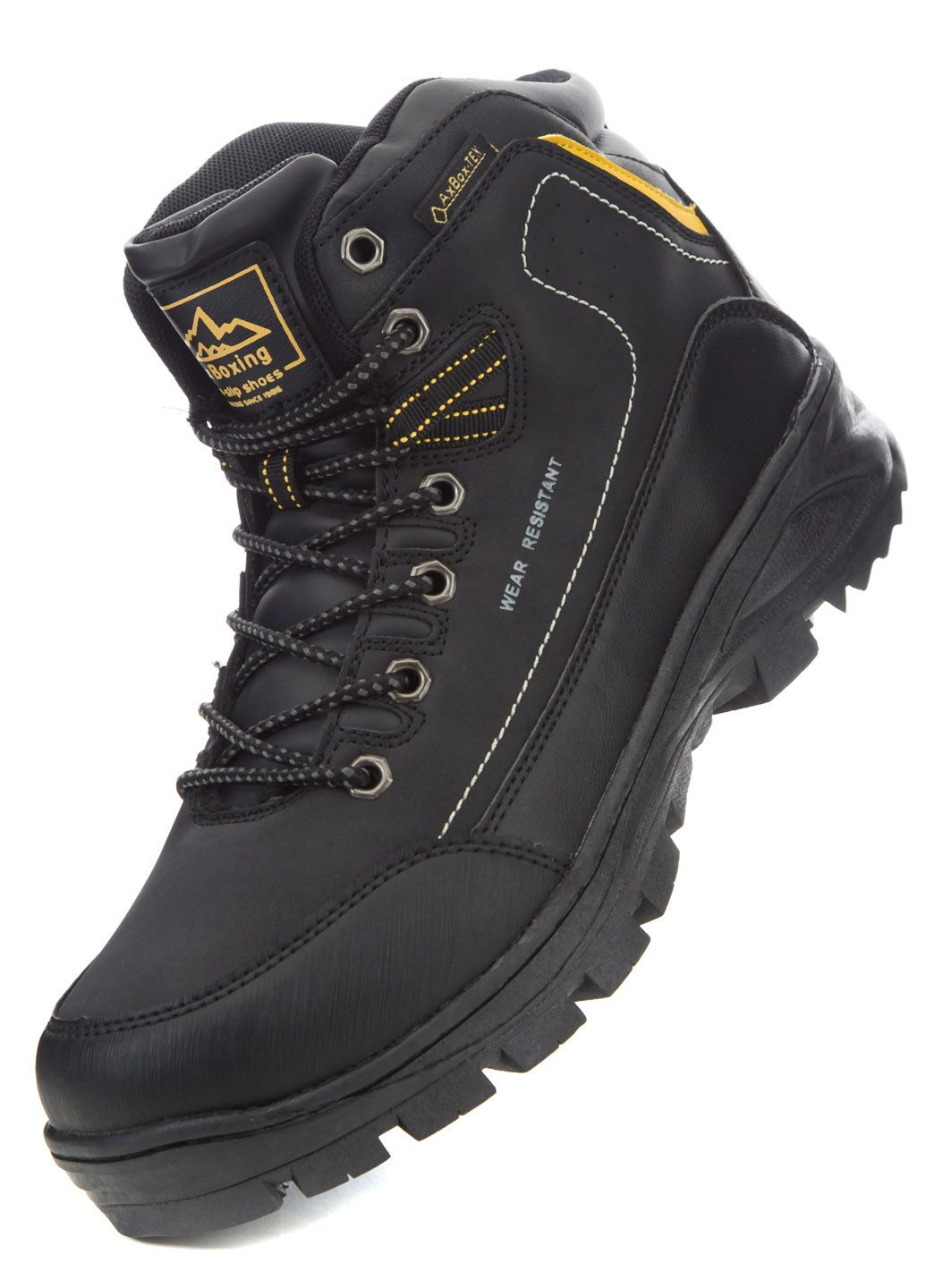 Черные зимние ботинки мужские Navigator