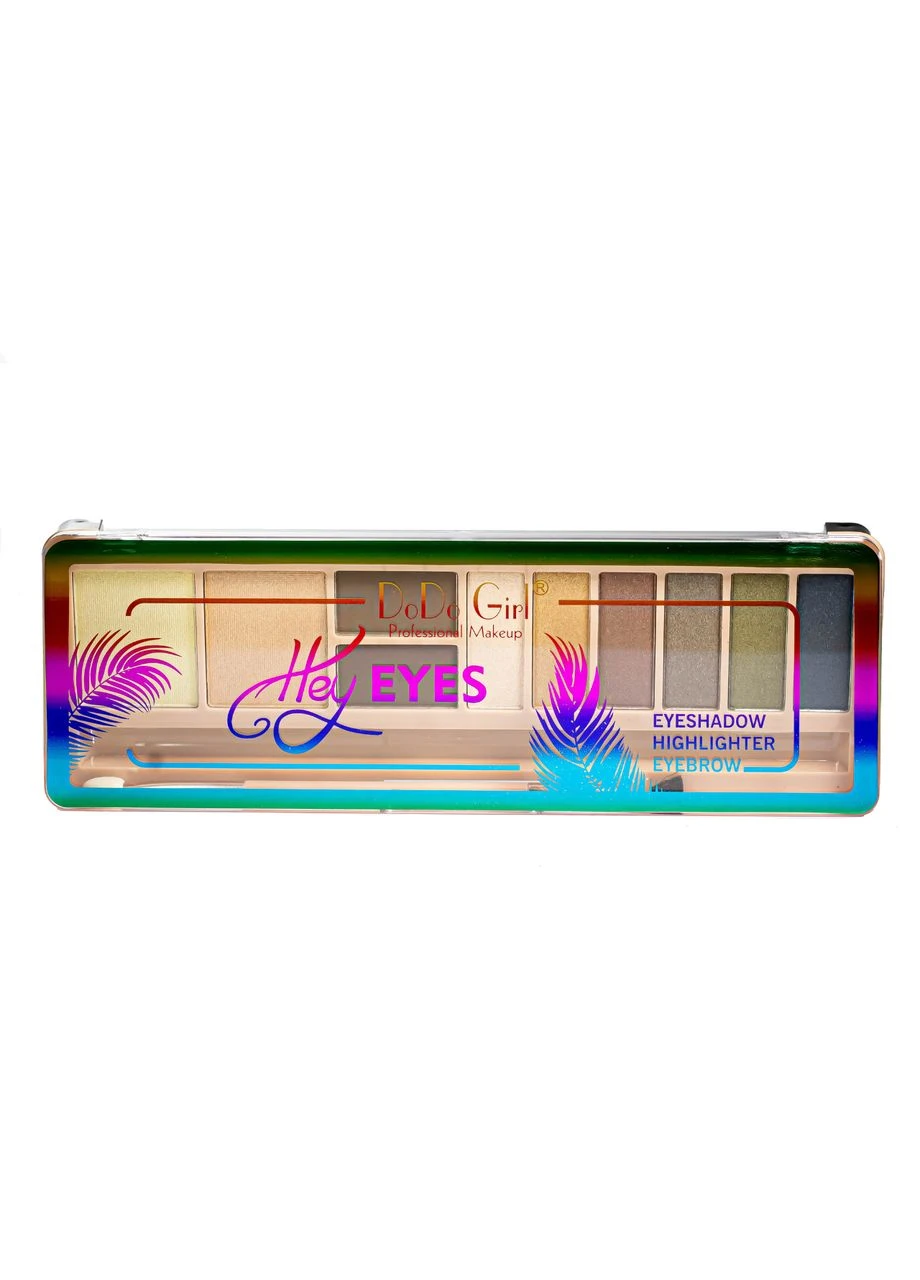 Палетка теней для век и бровей с хайлайтерами Make Up Studio DoDo Girl (337361920)