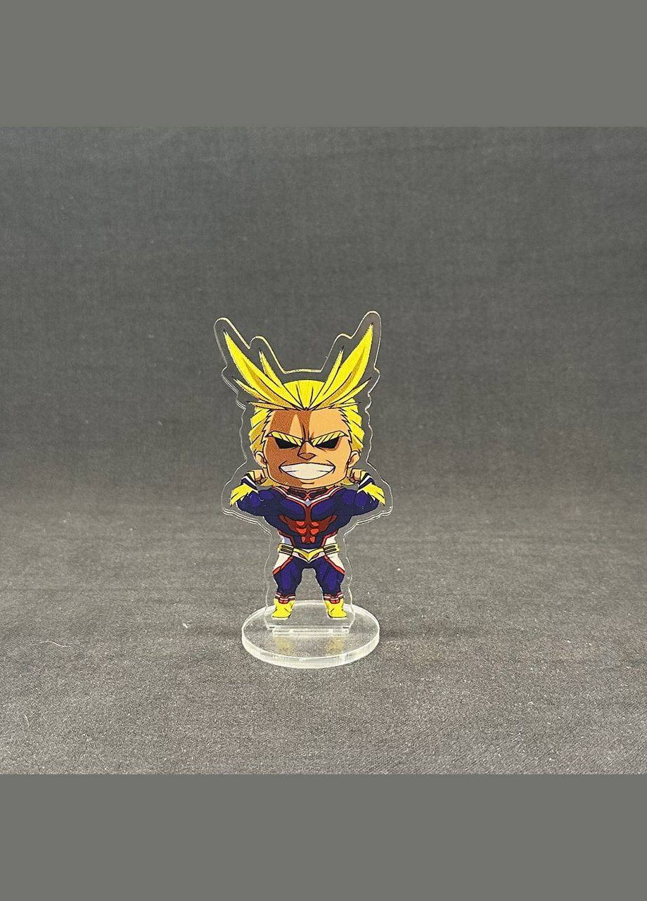 Акрилова колекційна фігурка Chibi Моя геройська академія Всемогутній 10 см No Brand (339619648)