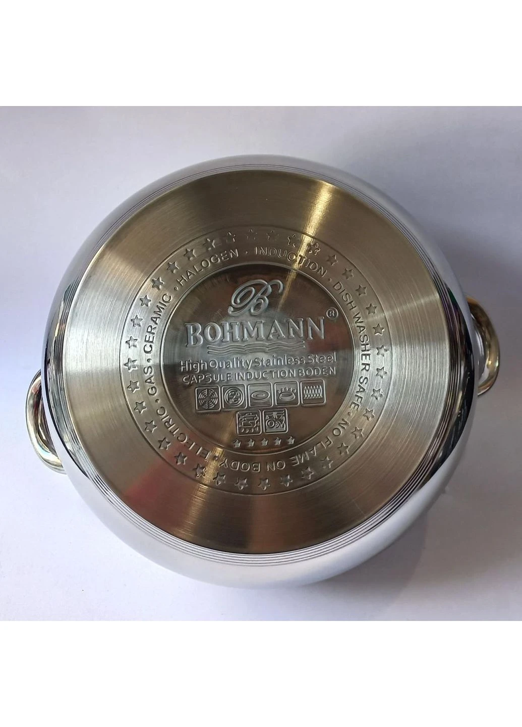 Набор кастрюль из нержавейки BH0504 Bohmann (301350907)